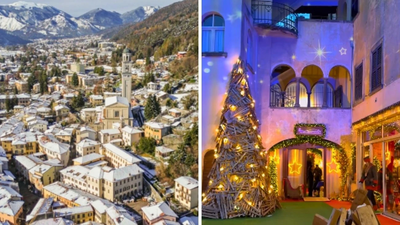 Natale borgo Lombardia dicembre