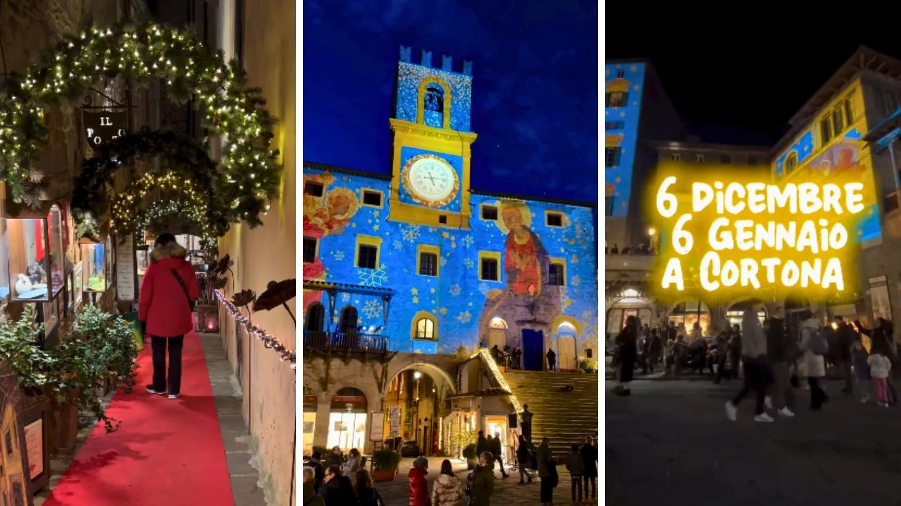 Natale in Toscana borgo