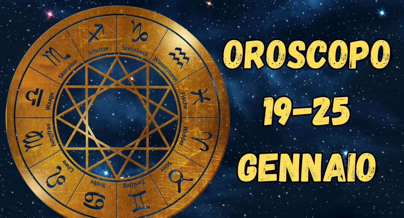 Oroscopo della settimana dal 19 al 25 gennaio