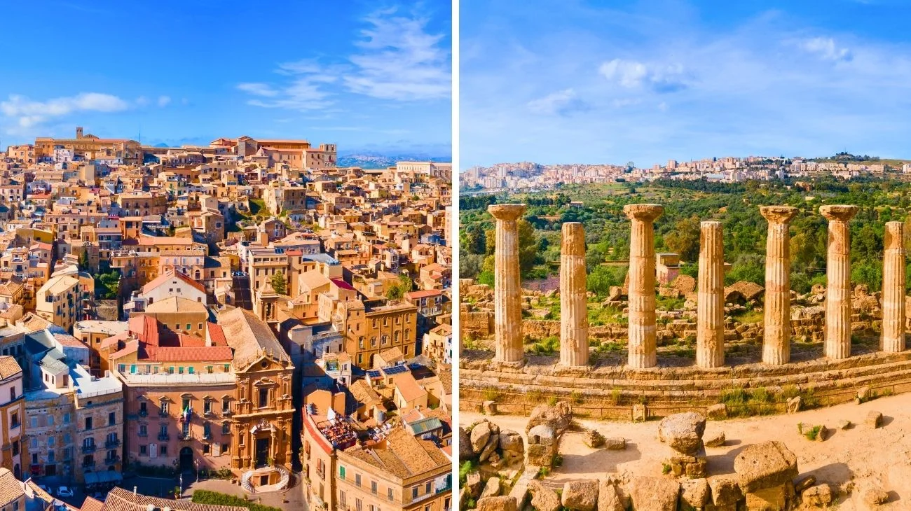 Agrigento in Sicilia