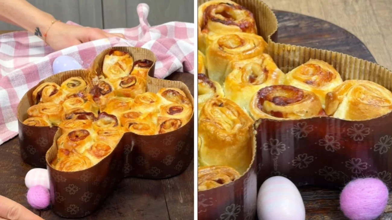 Colomba salata a Pasqua