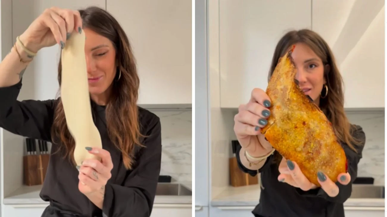 Lingue di pizza rossa