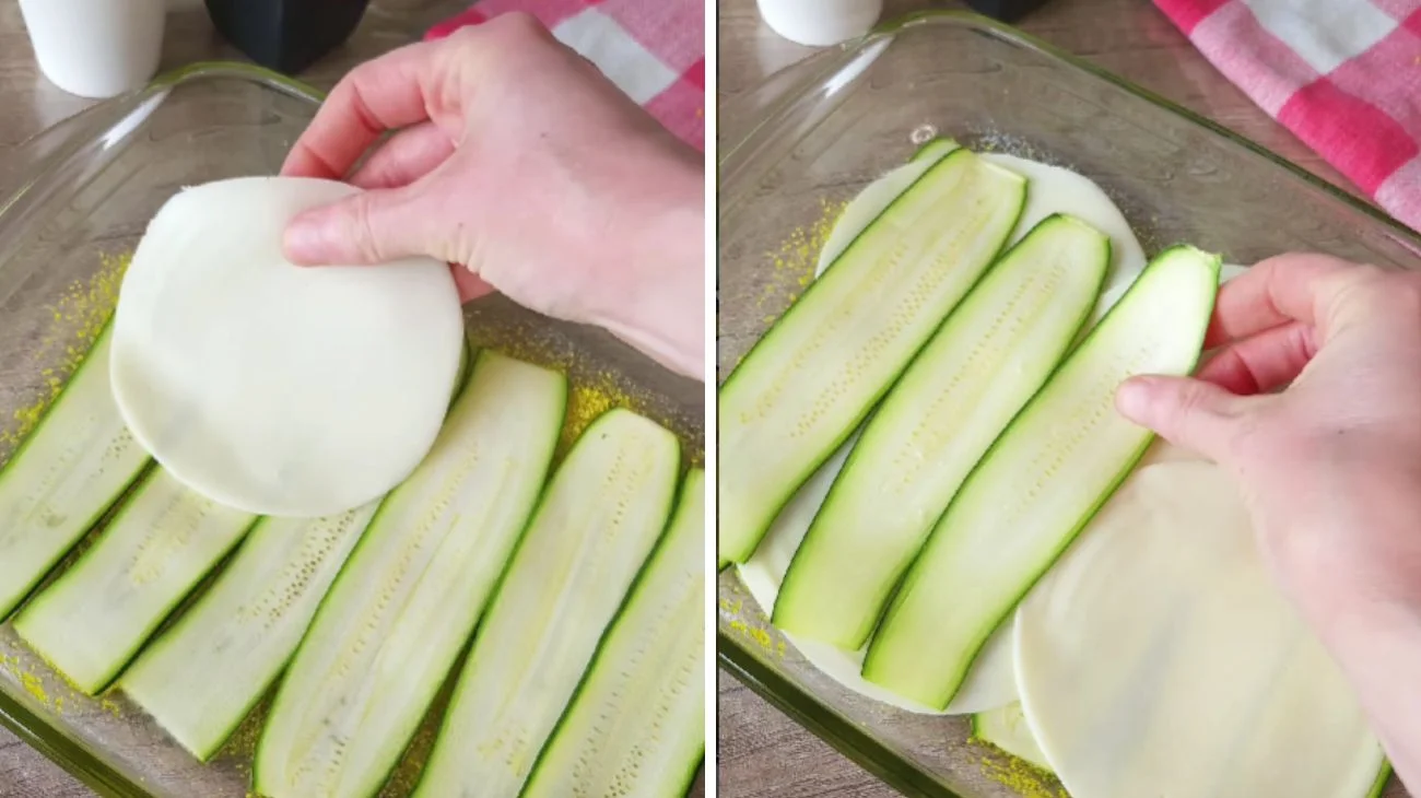 Millefoglie di zucchine