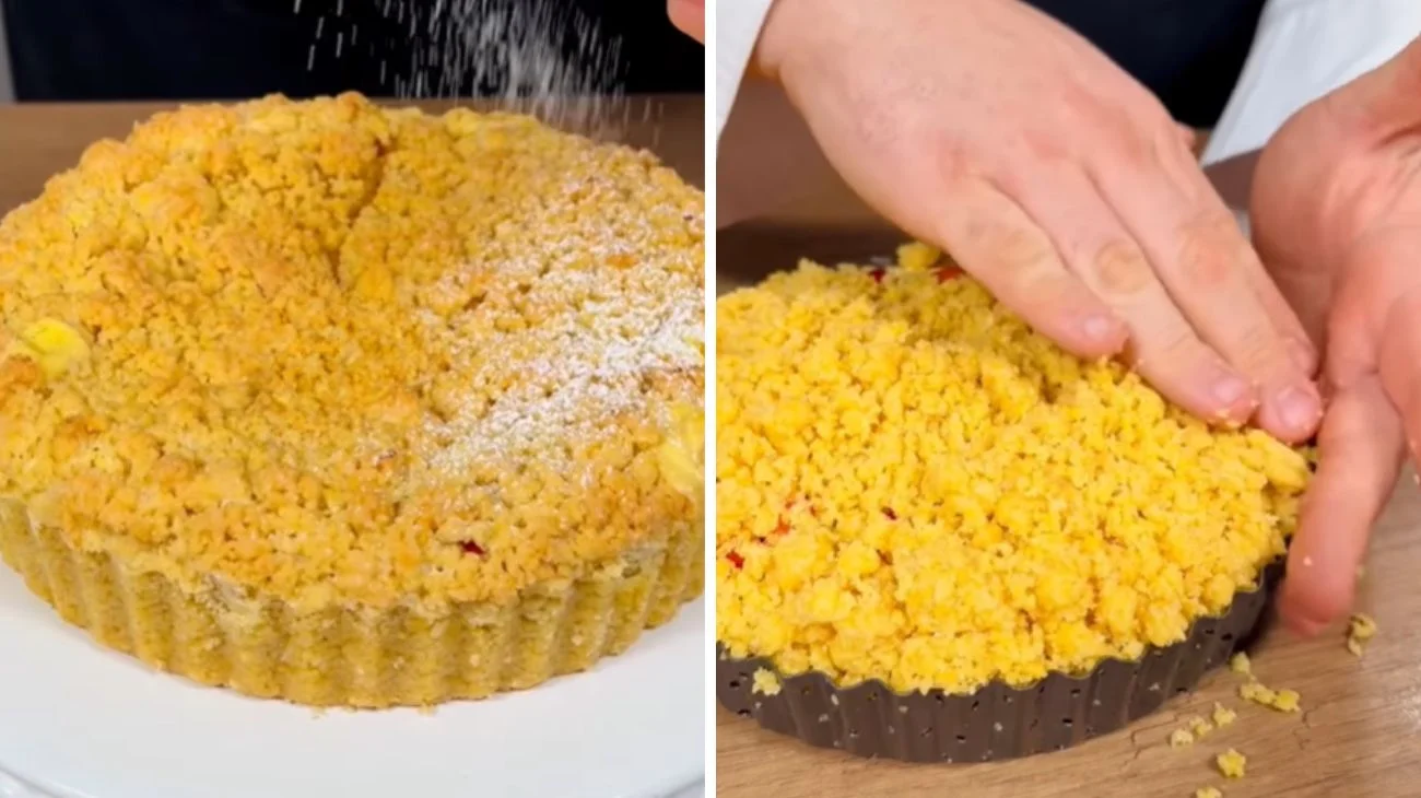 Sbriciolata alle fragole