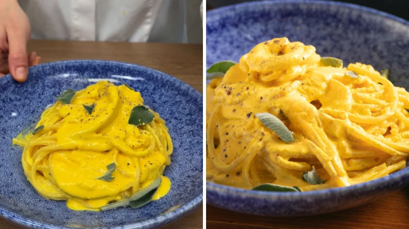 Spaghettoni allo zafferano