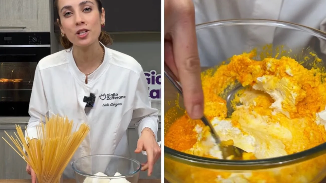 Spaghettoni allo zafferano