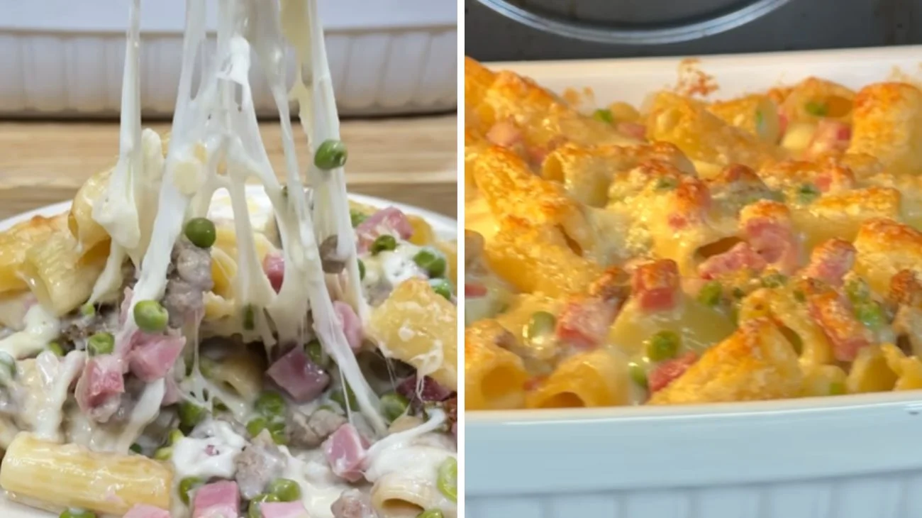 Pasta al forno di primavera