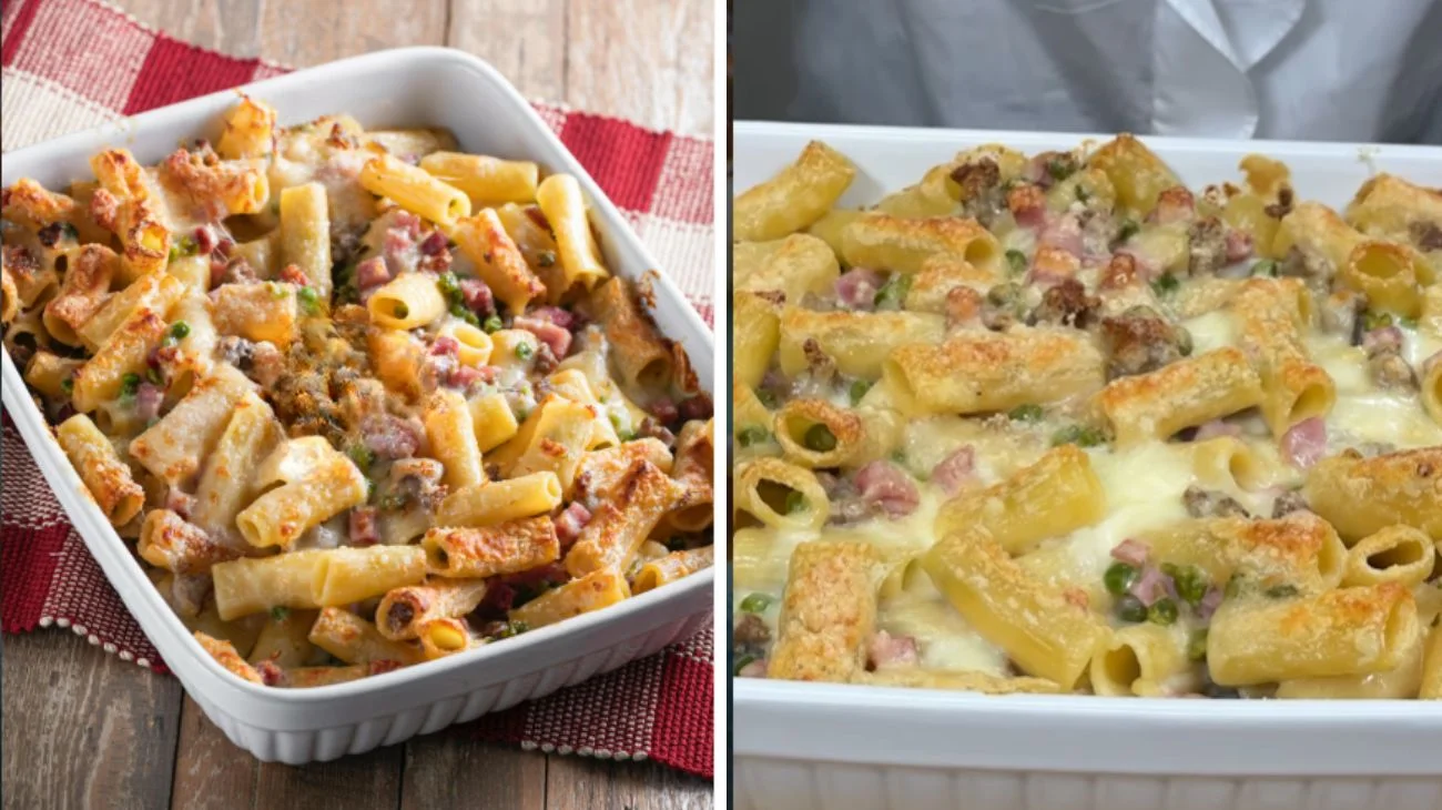 Pasta al forno di primavera