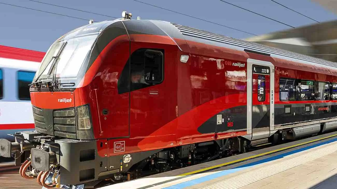 Railjet partenza in anticipo