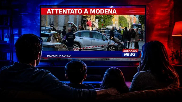 Attentato a Modena (Immagine generata con AI) - Tuttonotizie.eu