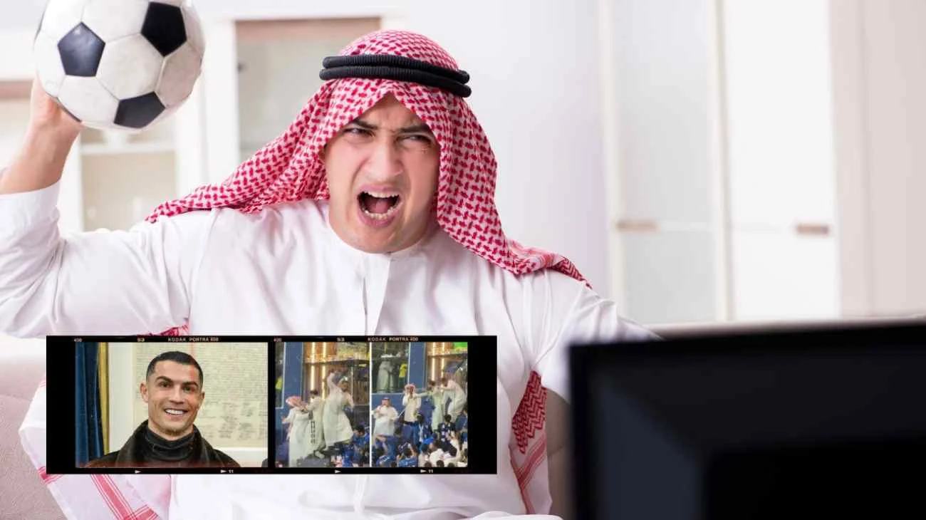 Figuraccia del calcio arabo dopo la batosta a Cristiano Ronaldo: il video fa il giro del mondo
