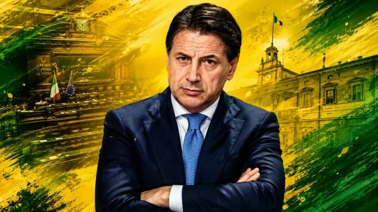 Giuseppe Conte (Immagine generata con AI) - Tuttonotizie.eu