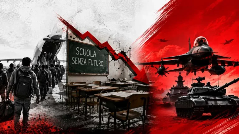 Remigrazione, tagli alla scuola e maggiore spesa militare (Immagine generata con AI) - Tuttonotizie.eu