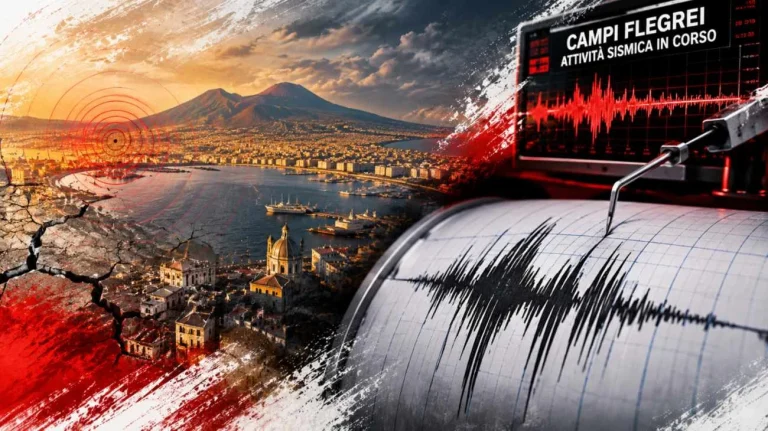 Terremoto Napoli (Immagine realizzata con AI) - Tuttonotizie.eu