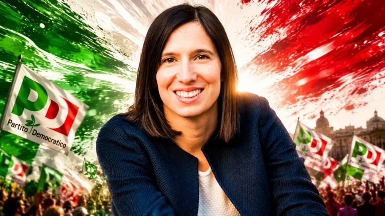 Elly Schlein (Immagine generata con l'AI) - Tuttonotizie.eu