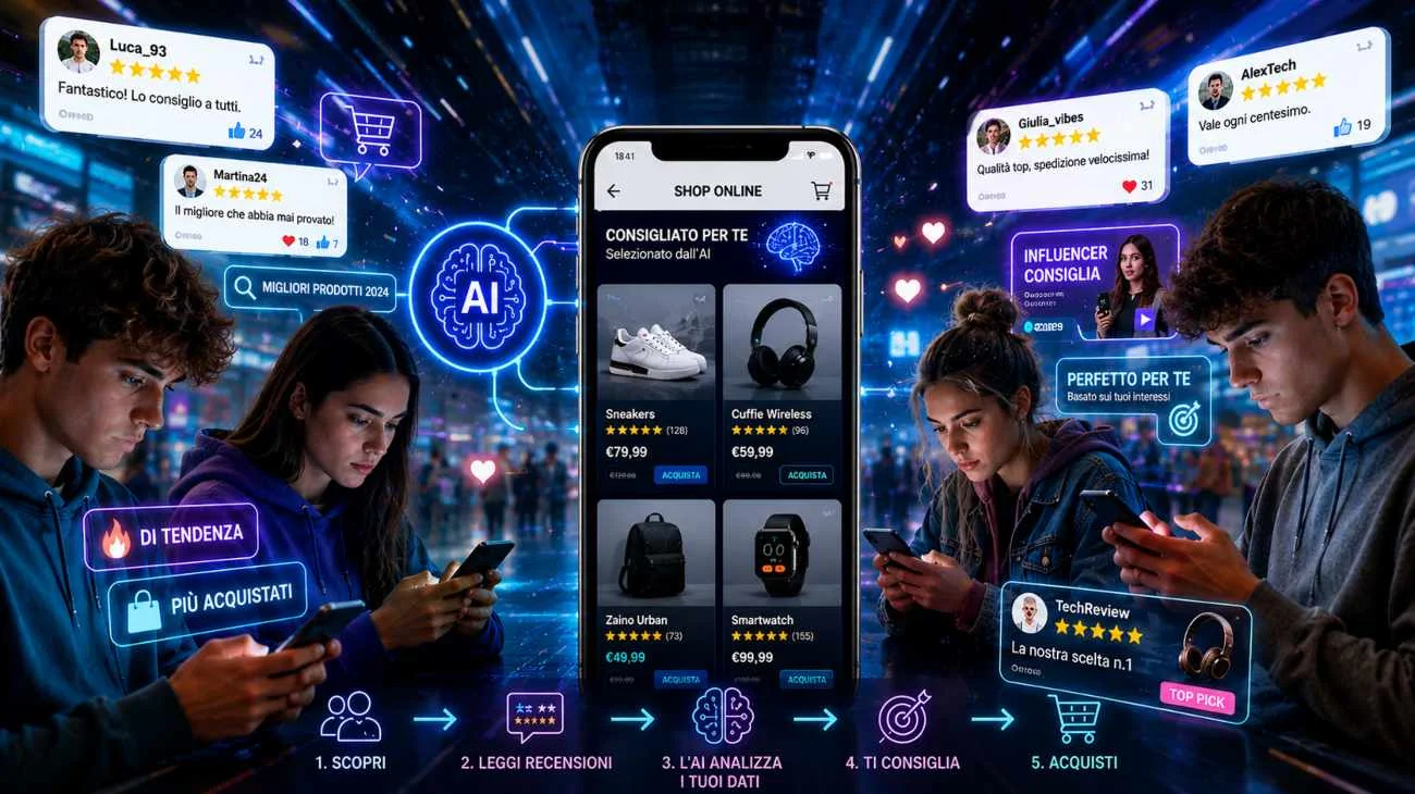 I nostri acquisti possono essere influenzati dall'AI: la ricerca conferma, vediamo come
