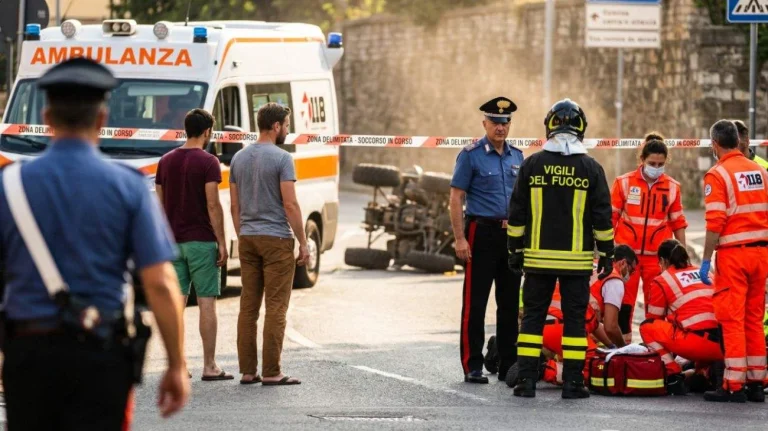 Incidente (Immagine generata con AI) - Tuttonotizie.eu