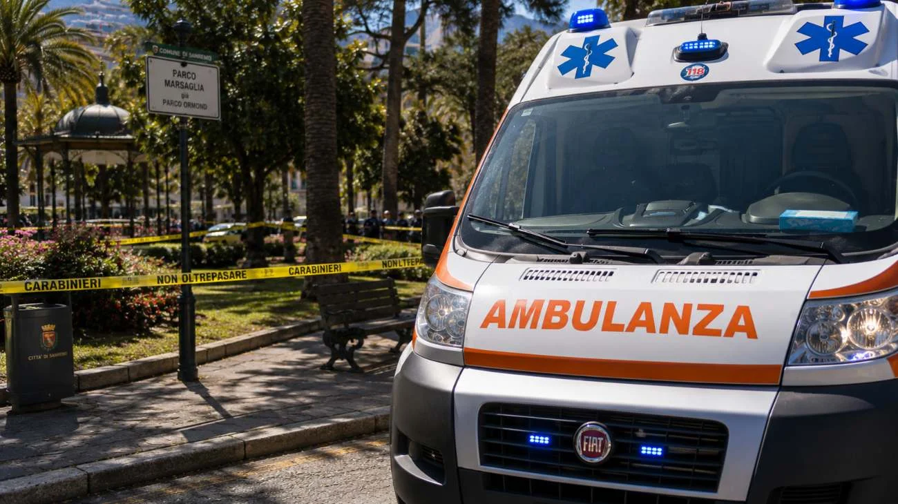 Sanremo, trovato un uomo morto in un cortile: ci sono indagini in corso