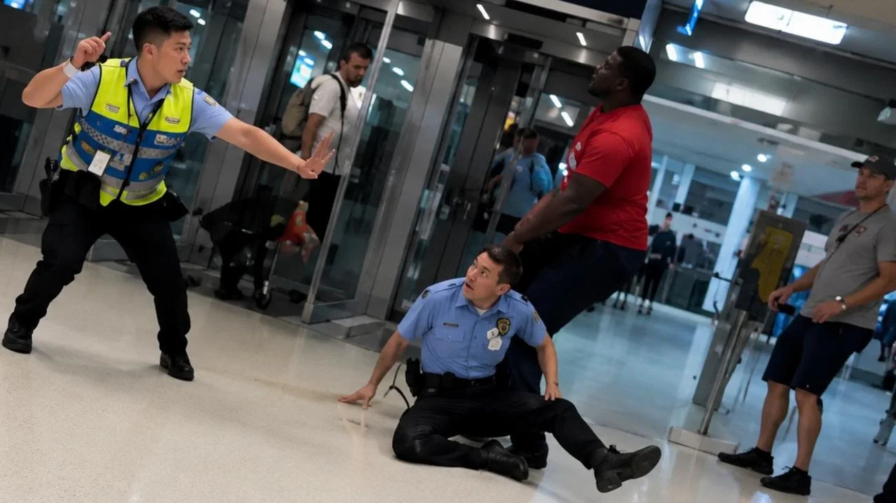 Panico in aeroporto, un turista aggredisce la Polizia: vittime gravemente ferite