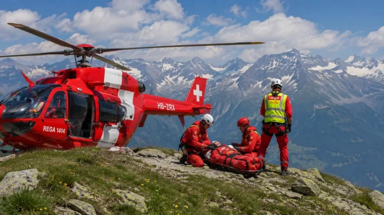 Soccorso svizzero (Immagine generata dall'AI) - Tuttonotizie.eu