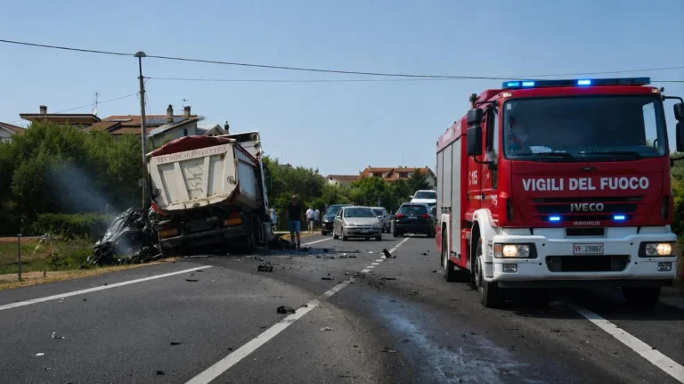 Incidente (Immagine generata dall'AI) - Tuttonotizie.eu