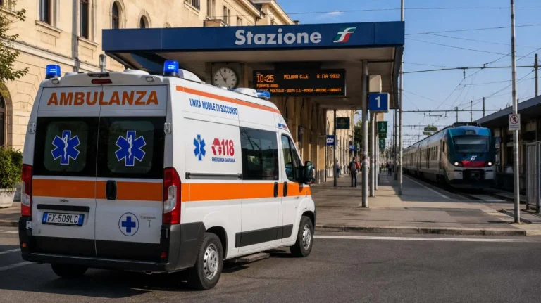 Incidente in stazione (Immagine generata dall'AI) - Tuttonotizie.eu