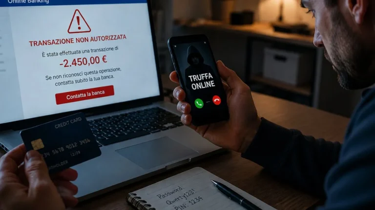Truffa (Immagine generata dall'AI) - Tuttonotizie.eu