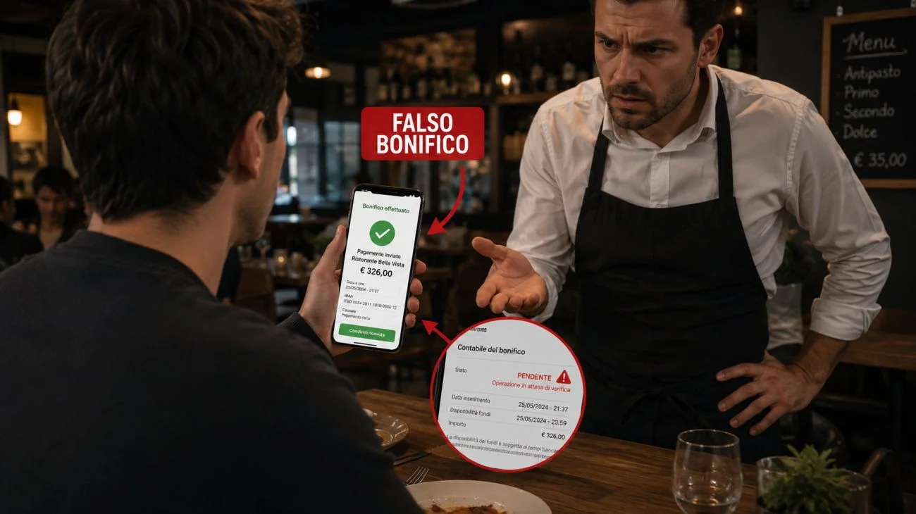 La nuova frontiera delle truffe: usano l'AI per mangiare al ristorante senza pagare