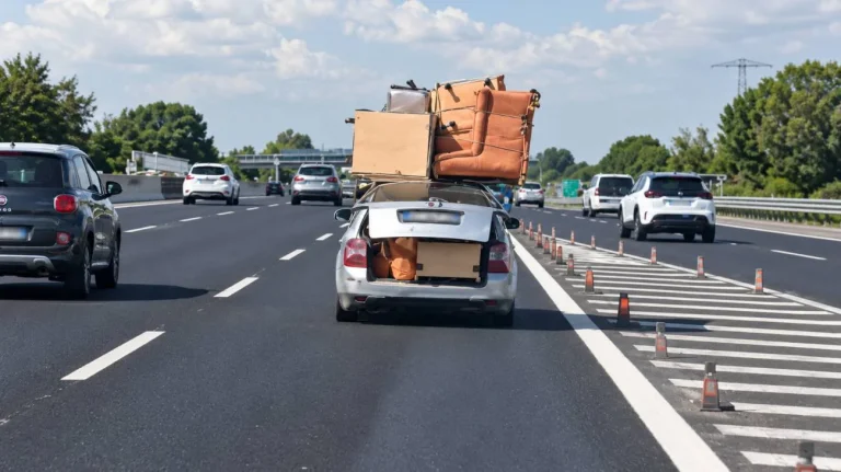 Auto super carica (Immagine editata dall'AI) - Tuttonotizie.eu