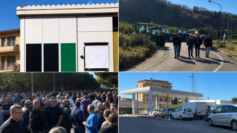 Emergenza carburante in Calabria e Puglia: distributori a secco, bloccata la raffineria Eni di Taranto