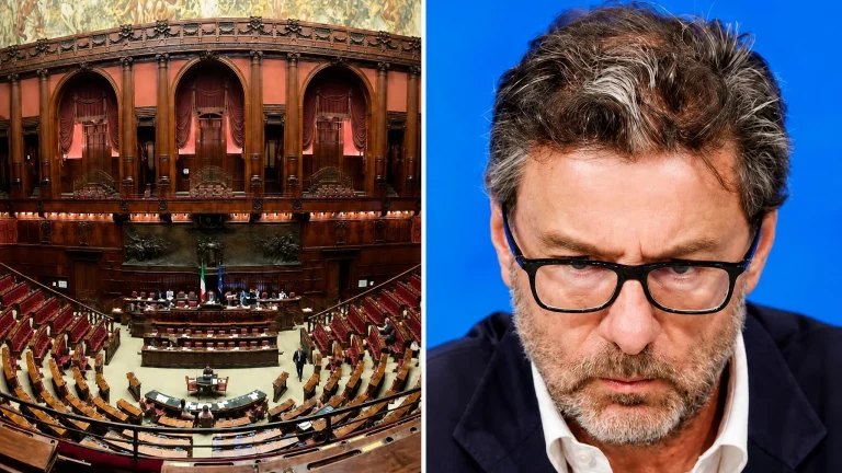 Giorgetti e l'aula vuota alla Camera: sei deputati di maggioranza ad ascoltarlo, 219 a votare lo scostamento