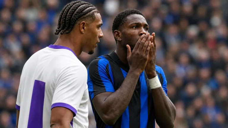 Inter, Thuram ribalta la Fiorentina: 2-1 a San Siro con il rigore di Zielinski al 97'