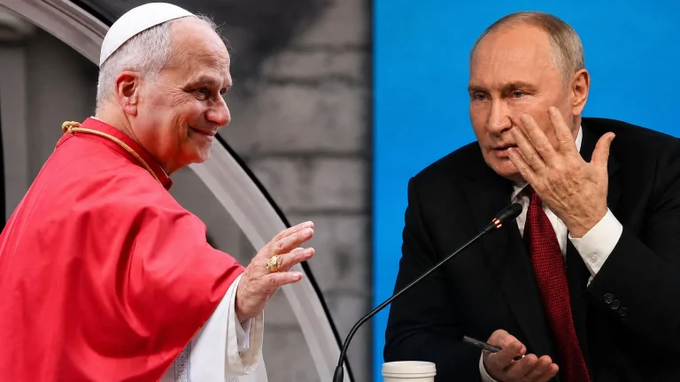 Telefonata Papa Leone Putin dal Gemelli: tregua chiesta per Oleshky, il Cremlino «concorda di cooperare»